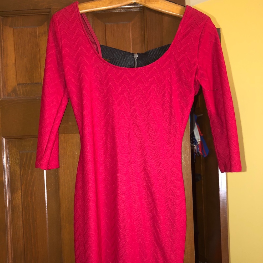 Red dress